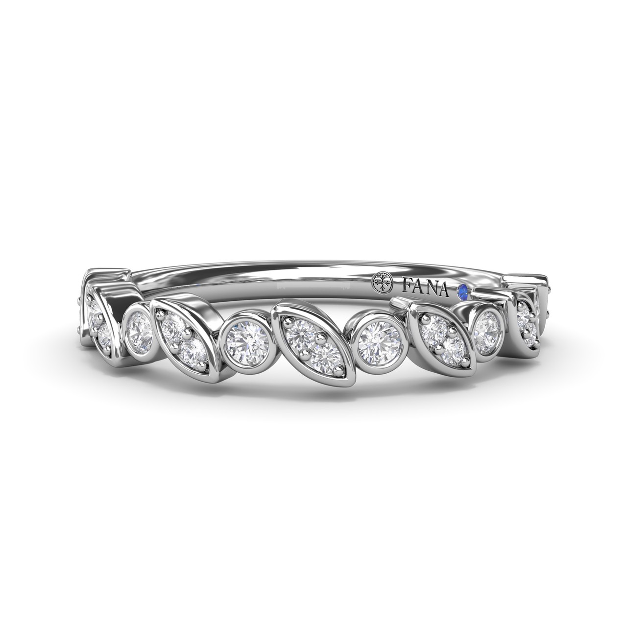 Fana diamond wedding band